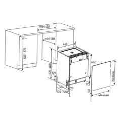 kich thuoc lap dat may rua chen bosch sps25ci03e