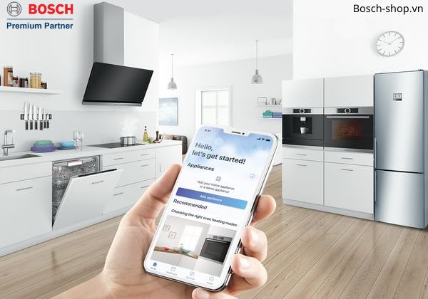 Máy rửa bát Bosch SMS6ZCW42E kết nối home connect